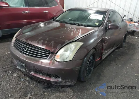 2003 Infiniti G35 Base W/6 Speed Manual из США, поврежденный, VIN JNKCV54E83M220371